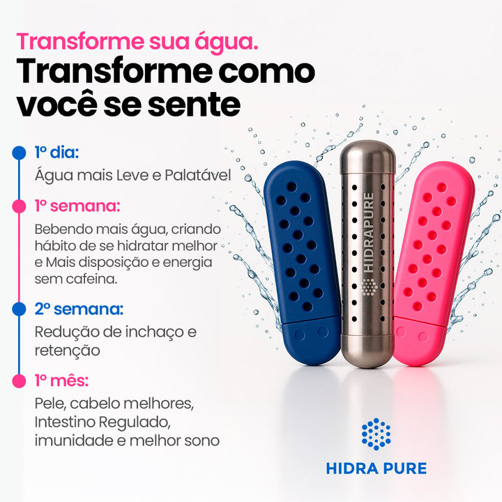 A fonte da juventude na sua garrafa