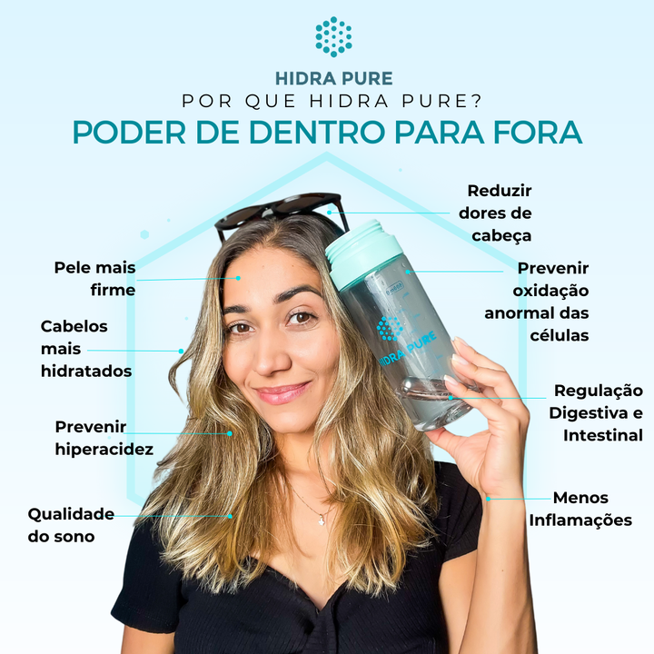 A fonte da juventude na sua garrafa